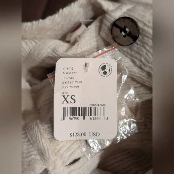 FP Beach Cream Jumpsuit NWT - Picture 5 of 5